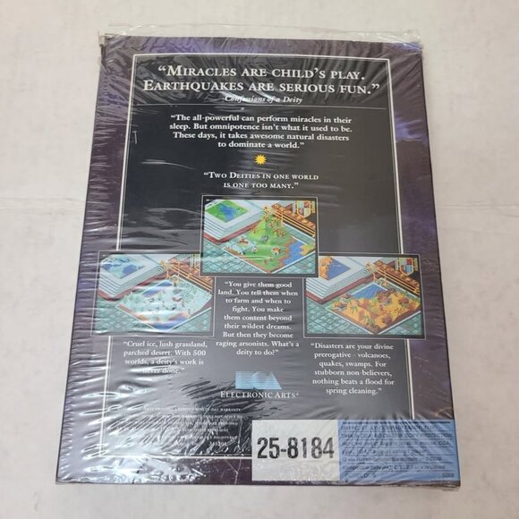 Populous | Electronic Arts, Bullfrog 1989 | BIG BOX PC 3.5" - 5.25" Disks - Picture 3 of 10